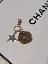 Chanel 2025 Christmas Charms set of 2 Camellia Star Limited Edition New