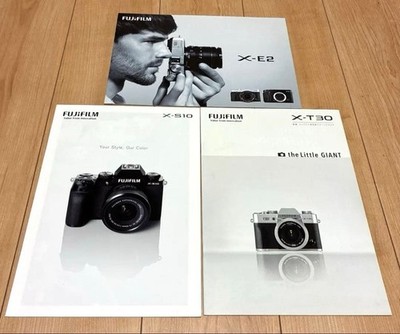 Catalog FUJIFILM X Series Camera Manuals X-S10 X-T30 X-E2 from Japan