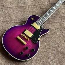Custom Shop Purple Burst electric guitar bone nut USA in stock free shipping
