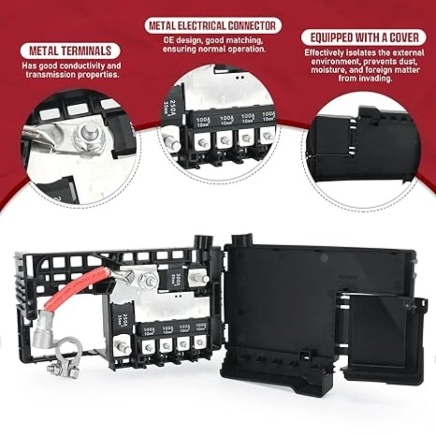 Fuse Box Battery Terminal with Cover for 2013-2016 Malibu, 2010-2017 Lacrosse, 2 - Image 3 of 4