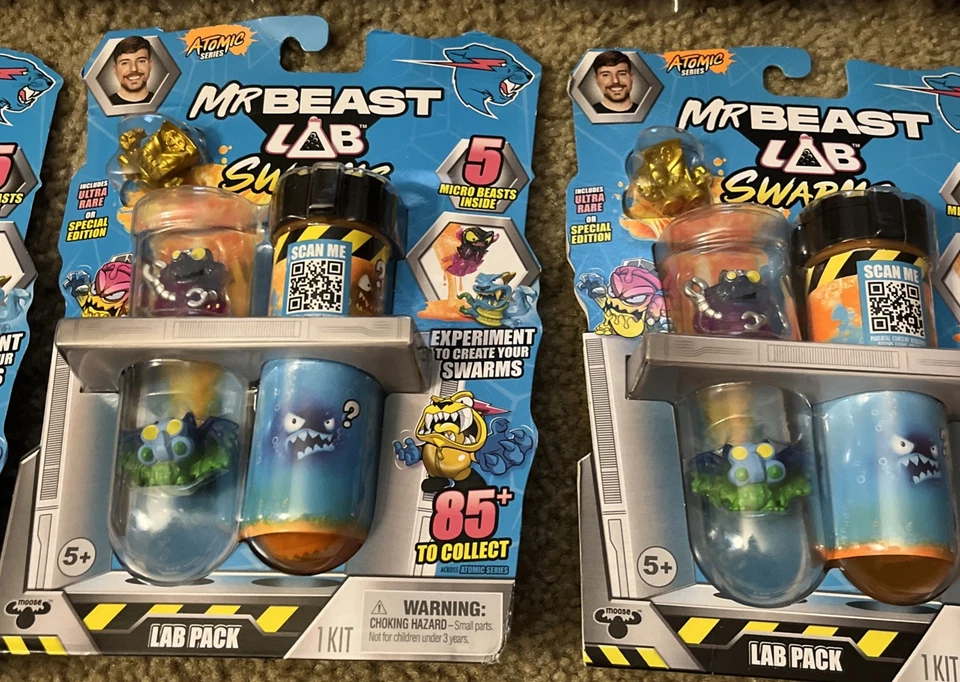 Enorme Lote de Enxames MR BEAST LAB Série ATOMIC 1 - Imagem 4 de 4