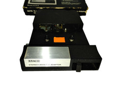 Kraco Stereo Cassette/8 Track Adaptor, KCA-8, NOT TESTED.