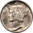 1931 PCGS MS64 FB CAC Near Gem BU Mercury Dime, Lustrous, Original Mint Bloom!
