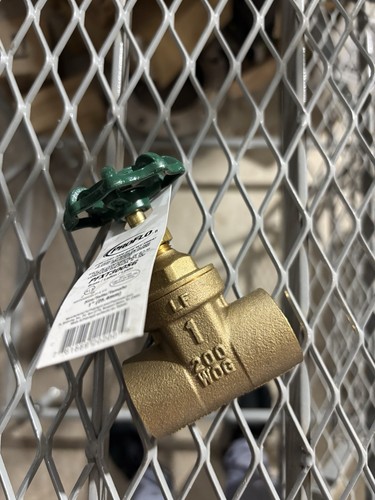 ProFlo PFXT300SG Low Lead 200# Gate Valve Sweat, Brass 1" 25.4mm