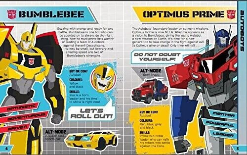 NEW Transformers Robots in Disguise Official Handbook NEW - Picture 2 of 4