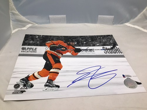 Shayne Gostisbehere Signed Philadelphia Flyers 8x10 Photo Beckett BAS COA 1A - Picture 2 of 4