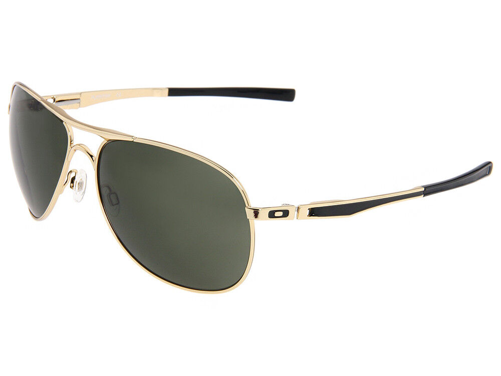 ラウンド Oakley Gold/Dark Polished OO4057-02 Sunglasses Plaintiff セル、プラスチックフレーム
