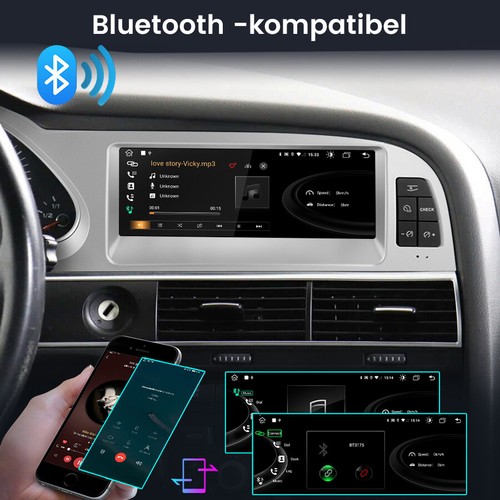 Radio de coche multimedia 8,8" para Audi A6 C6 4F MMI 3G 2010-2012 Android Carplay - Imagen 7 de 9