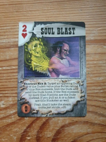 Deadlands DoomTown CCG A Reaping of Souls Multiplayer Trading Card Games Singles - Picture 163 of 208