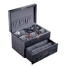 Ash Wooden Watch Boxes Storage Organizer Box ...