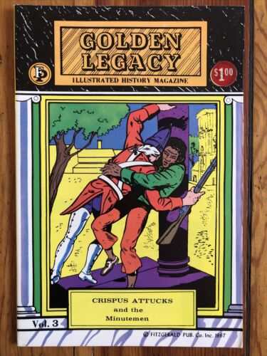 Golden Legacy #3 Crispus Atticus Minutemen Revolutionary War Black History Comic - Picture 1 of 8