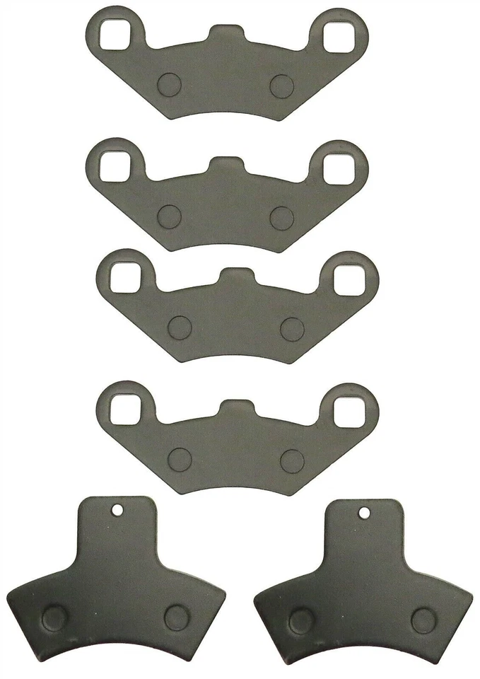 Front And Rear Brake Pads for Polaris Scrambler 500 4X4 1998 1999 2000 - 2004 Foto 2 de 2