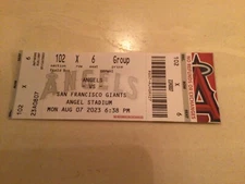SHOHEI OHTANI 8/7/2023/LA ANGELS TICKET  STUB BREAKS KEN GRIFFEY JR RECORD