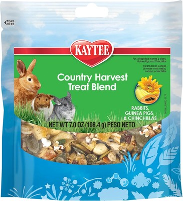 Kaytee Country Harvest Treat Blend for Pet Rabbits, 7 Ounce (Pack of 1 ...