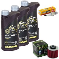 Inspektion FüR Yamaha XT 600 E XT600 K XT 1990-2003 Set ÖL 3L ÖLfilter ZüNdkerze