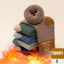 5 Pairs Baby Toddler Thick Warm Cartoon Cotton Socks Kids Boys Girls Soft Socks