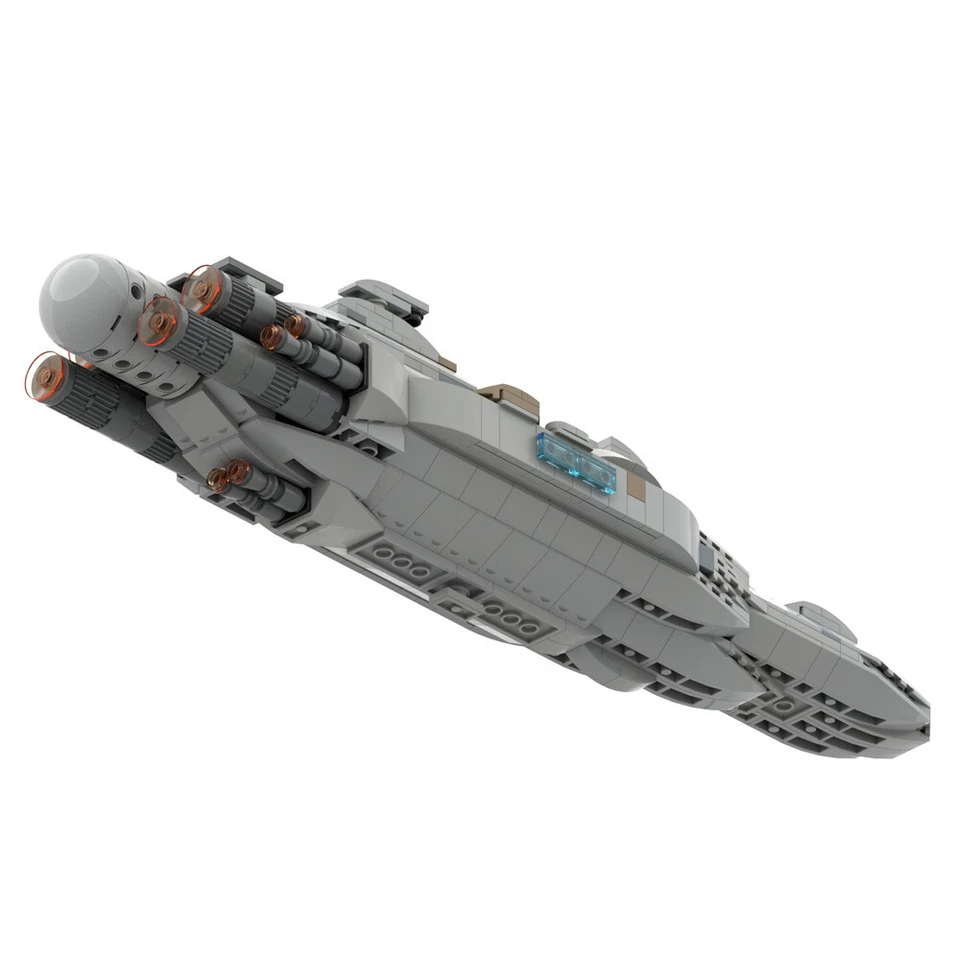 MOC: MC80 Home One type Star Cruiser Capital Ship with Stand 587 Pieces DIY - Image 2 of 4