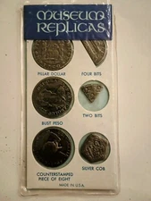 museum replica coins of the Caribbean 1650-1825