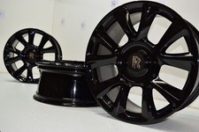 21" ROLLS ROYCE WRAITH DAWN GHOST KRYPTOS Factory OEM black WHEELS RIMS