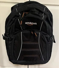 Amazon Basics Laptop Backpack - Fits Up to 17-Inch Laptops, black