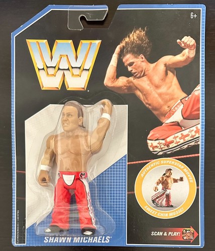 WWE Shawn Michaels Retro Hasbro Series 7 Mattel Wr...