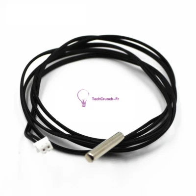 1M NTC Thermistor Accuracy Temperature Sensor 10K 1% 3950 Probe Cable Waterproof