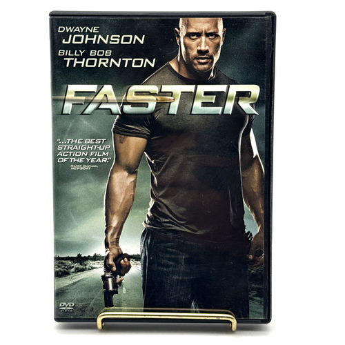 Faster 2010 DVD Movie Action Dwayne Johnson Billy Bob Thornton | eBay