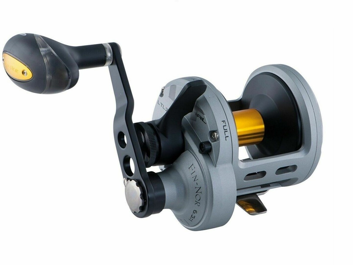 FIN NOR 30 フィンノール LIGHT BIGGAMEゴールド Fin-Nor Lethal LTL30 OH Lever Drag Overhead Fishing Reel