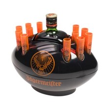 Jägermeister refrigeratore bottiglie porta denti nero football shot servizio corto