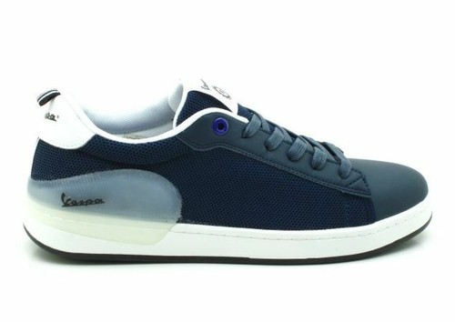 Nuovo Scarpe Vespa V0005-655-70 Freccia Blu Uomo scooter moto Sneakers  Casual B | eBay