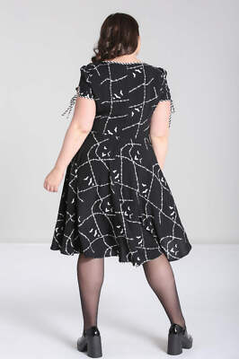 alt midi dress Elegant Vintage Gothic Dress Women Emo Alt Fairycore Grunge Cross Print  Lace Patchwork Spaghetti Strap Midi Dress Female