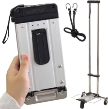 Small Carrying Travel Cart for Hand Luggage Japard, Loadable 22Lbs Mini Folding