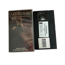 Cliff Richard - The 40th Anniversary Concert VHS, 1998 Video