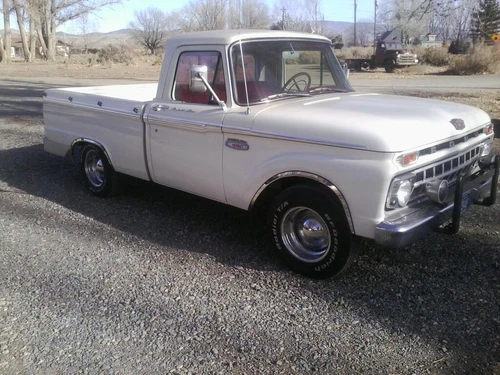 FENDER TRIM FOR FORD F-SERIES PICKUP 64-66 Mirror Polished Stainless Steel SET/4