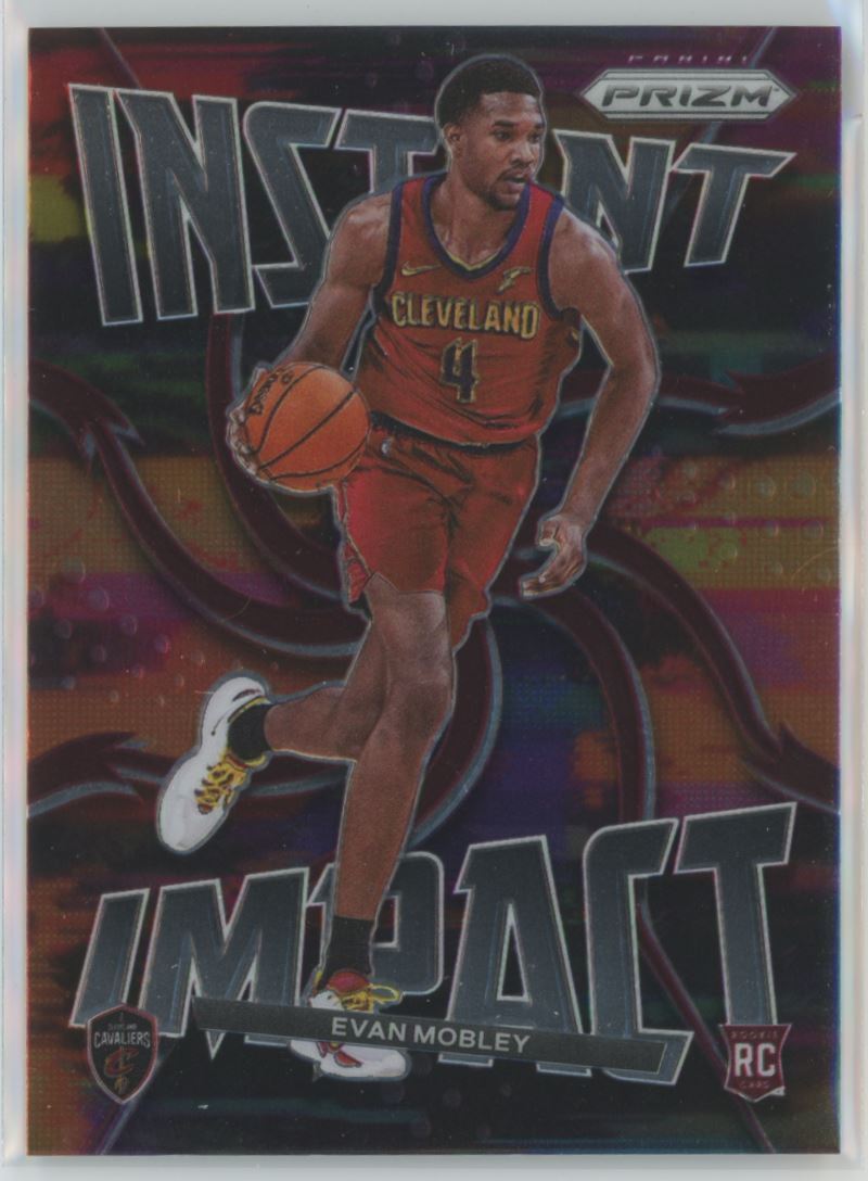 2021-22 Panini Prizm Instant Impact Evan Mobley Rookie Cleveland Cavaliers #10