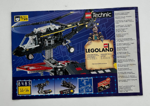 Lego Catálogo Folleto Plegable Póster Desde 1976 hasta 90 Elegir - Imagen 21 de 56