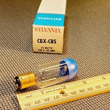 CBX-CBS Projection Bulb 120V 75W Specialty Lamp - SYLVANIA - NOS