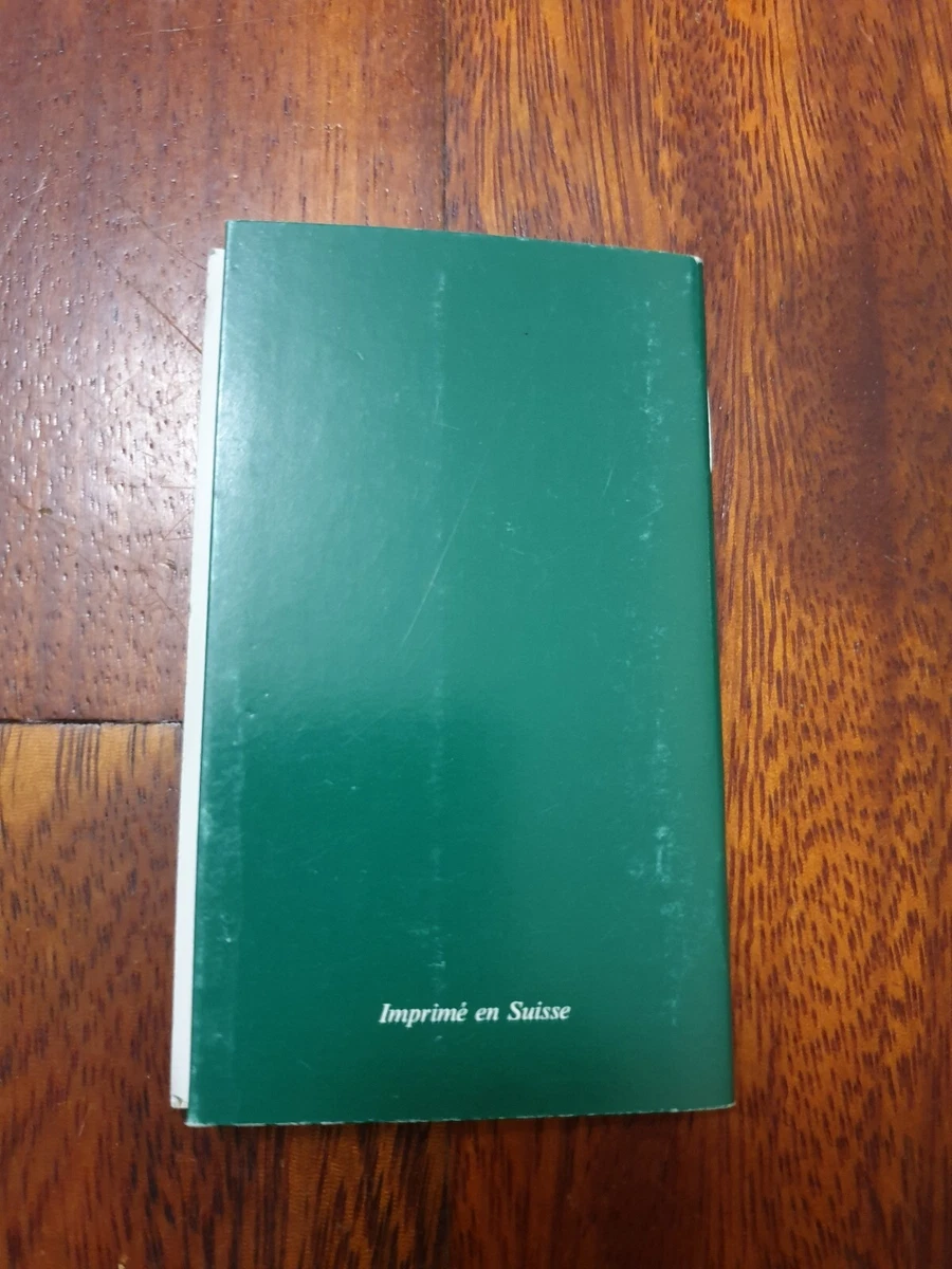 New old stock vintage Longines Warranty & service Booklet, blank unused, no card