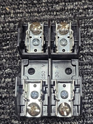 (QTY 5) Marathon Special Products RF30A2S Fuse Holder 30A 600V Screw Mount