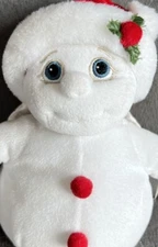 Dreamsicles Plush Santa Snowman Adorable 