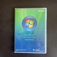 Microsoft Windows Vista Anytime Upgrade Disc And Case - 32 Bit