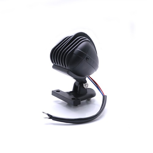 Motorcycle Black Adjustable LED Taillight Brake Rear Tail Light Mount Grille - Imagen 3 de 7