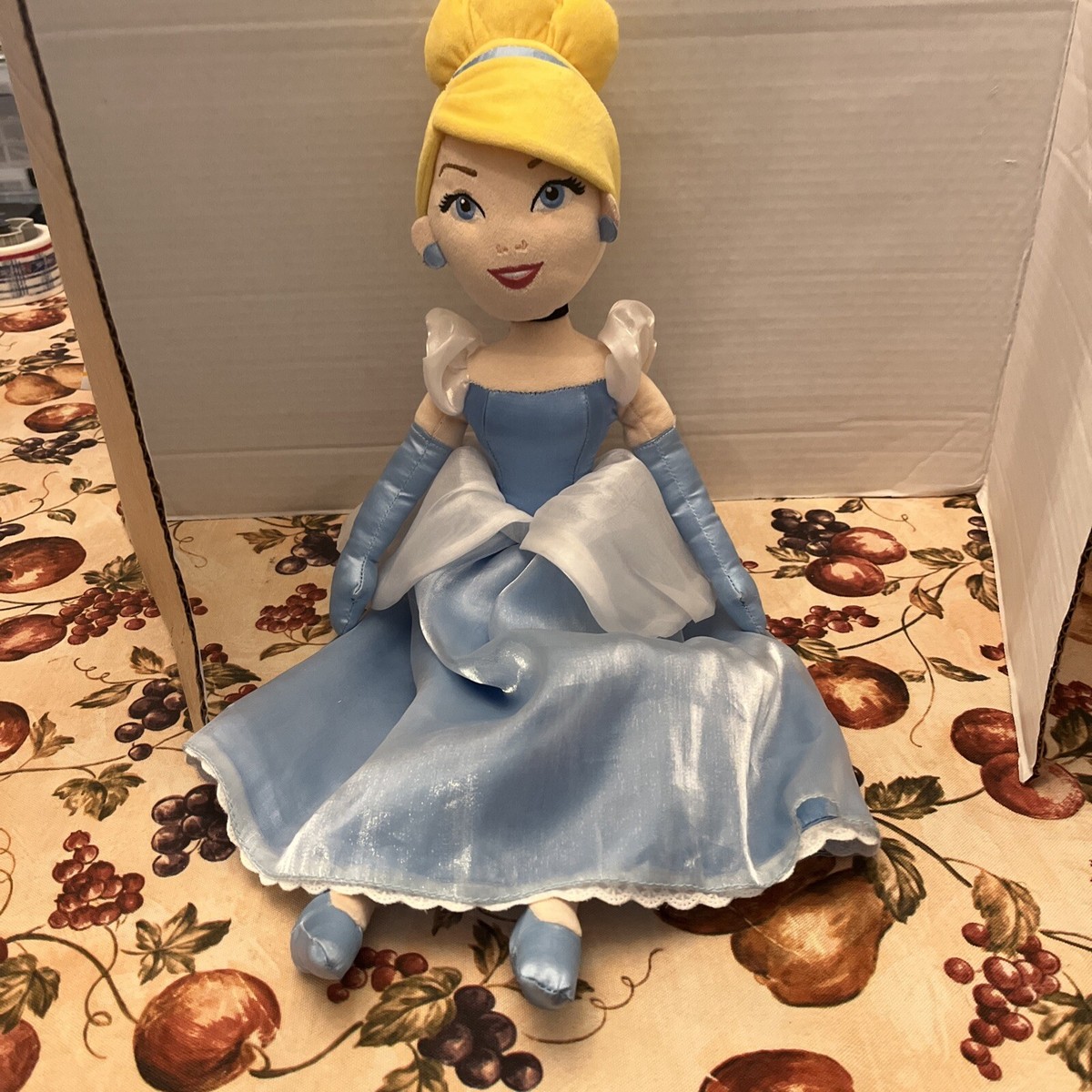 Disney Store Exclusive Large Cinderella Disney Princess Doll Blue