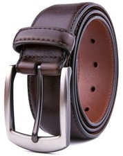 Mens Belt Genuine Leather Belt for Men's Dress Jeans Golf Belt,1.5" Width