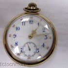21j 18s Demi Hunter Pocket Watch Antique Waltham Crescent Street Fancy Dial