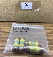 USED LOT OF 4 BUSSMANN LPJ-30SP LOW PEAK 600 VOLT AC 300 VOLT DC 30 AMP FUSE