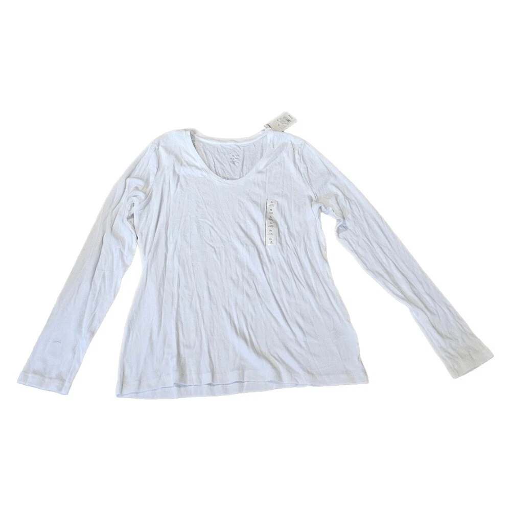 Tamanho M branco para caminhada e acampamento Camisas, Blusas e Suéteres Femininos