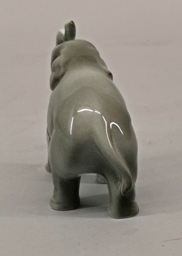 9924078 Wagner&Apel Porcelaine Figurine Éléphant 9x11, 5cm - Picture 3 of 4