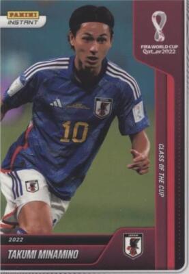 南野拓実　サイン　fifa world cup2022 2022 Panini Instant FIFA World Cup Qatar - Takumi Minamino #16 for