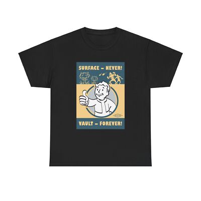 Fallout Tshirt The Vault Merch Tv Series retro The Ghoul Unisex Heavy Cotton Tee